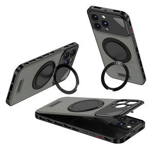iPhone15 �A���~ �P�[�X 360°��] �ϏՌ� �����O�X�^���h ���C�����X�[�d iPhone 14 13 �o���p�[�P�[�X �A���~�j�E�� �w�ʃJ�o�[ ���^���T�C�h �t���[�� ������ �y�� ���^ �Ռ��z�� ���^���t���[�� 