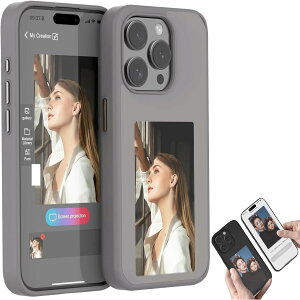 2024 �X�N���[���t��iPhone 16 Pro Max �P�[�X 16Plus �P�[�X NFC E-Ink �X�}�z�P�[�X�Aink iPhone�P�[�X iPhone13/14/15/Pro/Pro Max �ی�P�[�X �w�ʃP�[�X �C���N �X�N���[�� NFC ���M ���R�ɃP�[�X�f�U�C���ł�