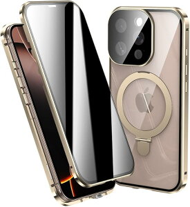 �`�����h�~ �����K���X�t�B������̌^ iPhone 16 Pro Max �p �A���~�P�[�X ���ʕی� MagSafe�Ή� �B���X�^���h ���b�N�t�� �A�C�t�H��16�v���}�b�N�X �A���~�o���p�[�P�[�X �X�}�z�P�[�X 9H�����K��