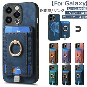 MagSafe�Ή� ���U�[ Galaxy S25 s26 Ultra �P�[�X S24 S23 S22 S21 A55 A54 A53 A52 �X�}�z�P�[�X �J�[�h �|�P�b�g�����\ Galaxy �g�уP�[�X �����O �M�����N�V�[A36 5G �g�уJ�o�[ SC-52G SCG21 SC-53D SC-53C SCG20 SC-52D S