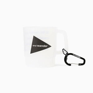�ŒZ�������� �A���h�����_�[ and wander and wander logo PP mug off white [5744987701 ���S PP�}�O�J�b�v �I�t�z���C�g]