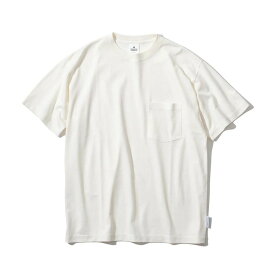 バンブーシュート BAMBOO SHOOTS COTTON WOOL S/S POCKET TEE WHITE [2301001]