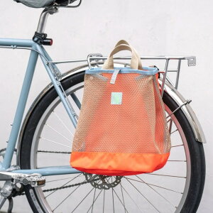 u[O BLUE LUG 3way pannier mesh beige