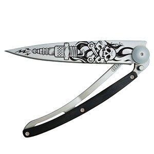 fB[W deejo tatoos 37g biker-ebony