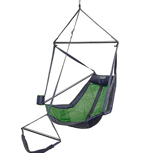 Cm[ eno Lounger Hanging Chair Lime/Charcoal [LN268]