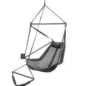 Cm[ eno Lounger Hanging Chair Grey/Charcoal [LN280]