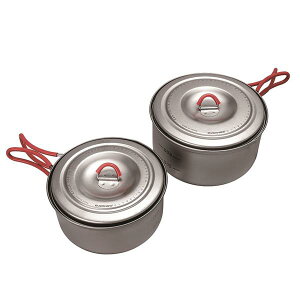 �G�o�j���[ EVERNEW Ti U.L. Pot set 600 & 900 [ECA535]