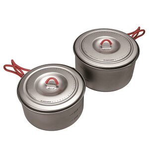 �G�o�j���[ EVERNEW Ti U.L. Pot set 900 & 1300 [ECA536]