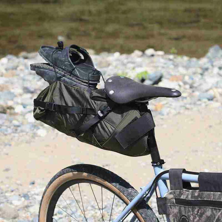 FAIRWEATHER サドルバッグ ブラック ロードバイクBLOG 街でもライド 