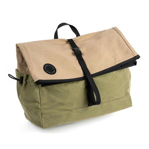 tFAEFU[ FAIRWEATHER brompton bag t[Ȃ waxed canvas/mocha/green [uvgp tgobO ] V_[ bNXhLoX J O[]