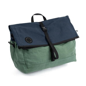 tFAEFU[ FAIRWEATHER brompton bag t[Ȃ waxed canvas/navy/blue [uvgp tgobO ] V_[ bNXhLoX lCr[ u[]