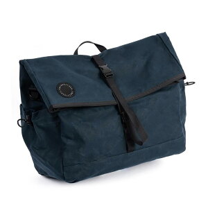 tFAEFU[ FAIRWEATHER brompton bag t[Ȃ waxed canvas/navy [uvgp tgobO ] V_[ bNXhLoX lCr[]