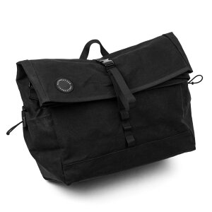 tFAEFU[ FAIRWEATHER front bag for brompton t[ wax black []ԗp tgobO uvg]