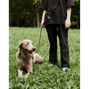 O gris THE SHOULDER LEASH 12 PEAT BLACK [GCL422101312 V_[[V p hbO]