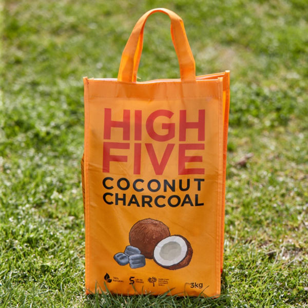  <br>ハイファイブ High Five <br>Coconut Charcoal Briquetts 3kg <br>[ココナッツチャコール][HFV001]