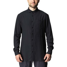フーディニ HOUDINI Mens Tree Longsleeve Shirt True Black Light [1308600080]