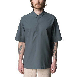 �t�[�f�B�j Houdini M's Cosmo Shirt Thunder Gray [�����Y �R�X���V���c 238724G541]