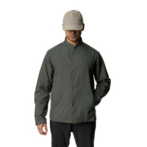 �t�[�f�B�j Houdini Mens Enfold Jacket Baremark Green [2087941741 �����Y �G���t�H�[���h�W���P�b�g ���@�\�f�� �v�V�I�W���P�b�g]