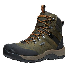 キーン KEEN Men REVEL IV MID POLAR Dark Olive/Marmalade [1027721]