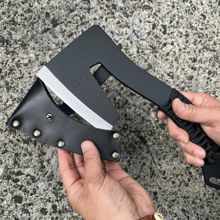 楽天市場】越乃火匠 久八 手鉞共柄 黒全鋼 [コシノカショウ キュウハチ 