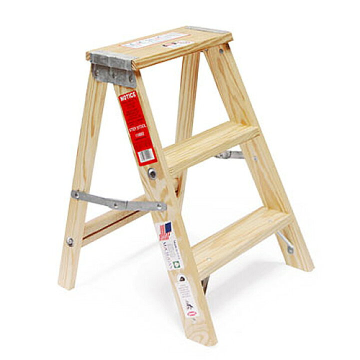 楽天市場】ミシガンラダー michigan ladder Wood Step Ladder Size 2 