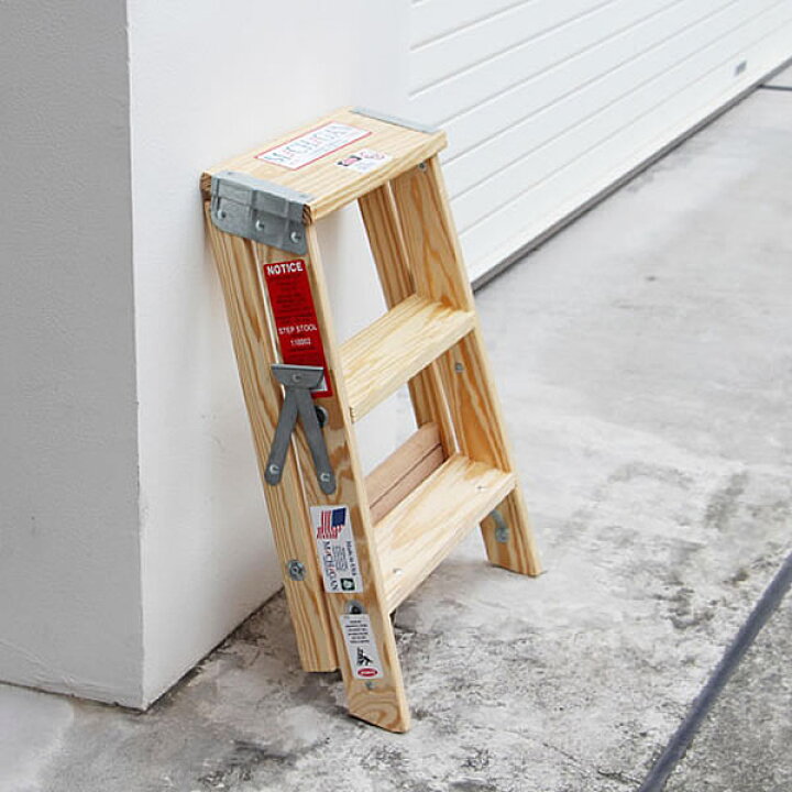楽天市場】ミシガンラダー michigan ladder Wood Step Ladder Size 2 