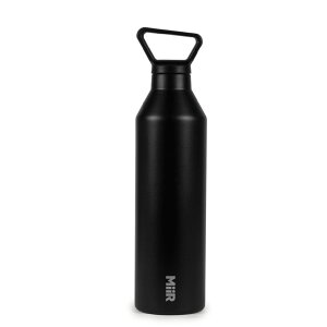 ~A[ MiiR Narrow Mouth Bottle 23oz (680ml) Black [402286]