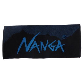 ナンガ NANGA NANGA LOGO FACE TOWEL BLU [N1FTBLN4]