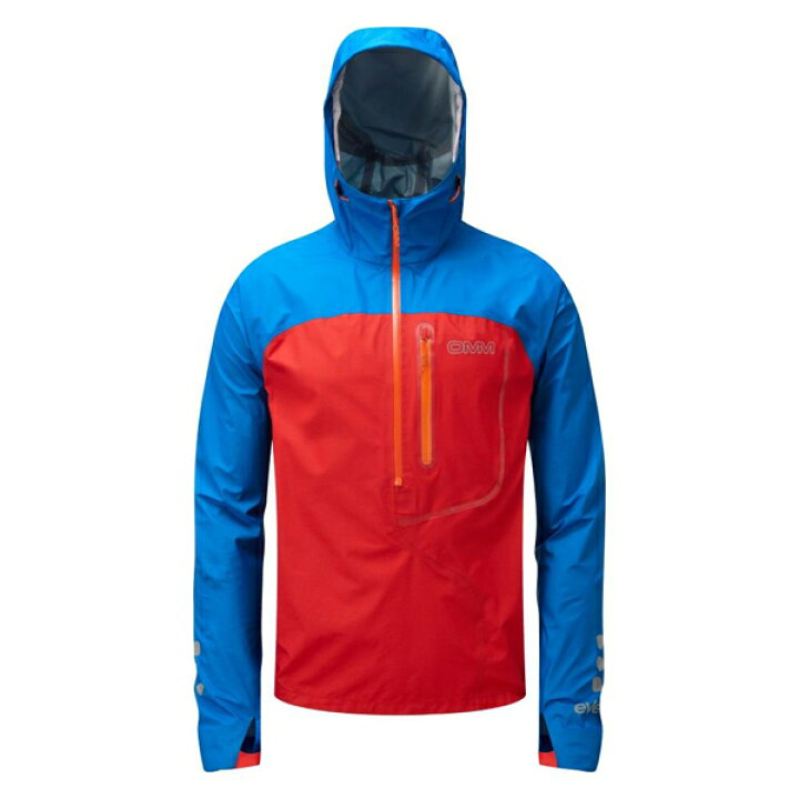 楽天市場】OMM Aether Smock Blue/Red [イーサースモック][レイン 