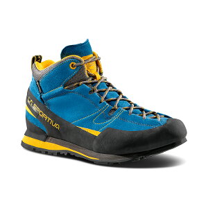 ���E�X�|���e�B�o LA SPORTIVA Boulder X Mid GTX Blue/Yellow [ZFAS054B00Y00 �{���_�[ X �~�b�h GORE-TEX �S�A�e�b�N�X �A�v���[�`�V���[�Y]