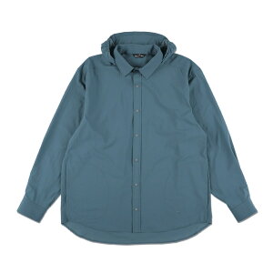 �ŒZ�������� �X�^�e�B�b�N STATIC MERCED RIVER HOOD SHIRTS Blue Slate [35202 �}�[�Z�h���o�[�t�[�h�V���c ���� �y�ʃE�B���h�V���c]