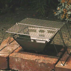 �o�[�S VARGO �`�^�j�E���t�@�C���[�{�b�N�X���O�����i�Z�b�g�j [T-320 titanium firebox grill BBQ �o�[�x�L���[ �����Α�]