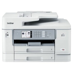 �u���U�[ �v�����^�[ ��e�ʃt�@�[�X�g�^���N A3�C���N�W�F�b�g�����@ MFC-J7500CDW (FAX/ADF/30���y�[�W�ϋv/��������/2�i�g���C)