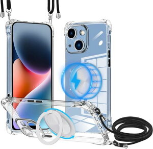 iPhone13mini�p�P�[�X�N���AMagSafe�Ή������O�X�^���h360�x��]�ł��郏�C�����X�[�d�l�b�N�V�����_�[�����ق�13mini�J�o�[���|����|���΂߂����R�t���؍��ϏՌ��ČRMIL�K�i�擾