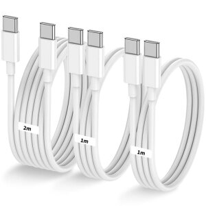 USB C �P�[�u���y1m+1m+2m 3�{�z3�{�Z�b�g PD�Ή� 60W �}���[�d �^�C�vc �P�[�u�� ���ϋv�� �f���h�~ �f���o�͕s�� iPhone 17/17Air/16/16e/iPhone 15 �[�d MacbookPro/iPad