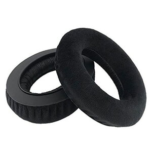 ChicTuant�C���[�p�b�hforSennheiser(�[���n�C�U�[)HD545HD565HD580HD600HD650�Q�[�~���O�w�b�h�Z�b�g�ɑΉ������p�w�b�h�z���p�b�h�C���[�N�b�V�����������[�t�H�[��(�u���b�N)