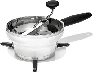 OXOオクソー裏ごし器フードミルホワイト