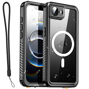 AICase iPhone 16e /iPhone 17e �P�[�X IP68 �h�� �h�o �h�� �ϏՌ� MagSafe �Ή� 360° �t���{�f�B�ی� ���S���� �����B�e�Ή� 6.1 �C���` 2025/2026 ���f���Ή�
