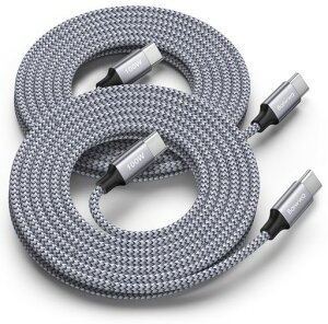 �y3M2�{�zUSBC�P�[�u������PD�Ή�100W/5A�}���[�dUSBC&USB-C�P�[�u�����ϋvMacBookAir/Pro�AGalaxyS25S24S23S22�AXperia�AiPhone1615Pro