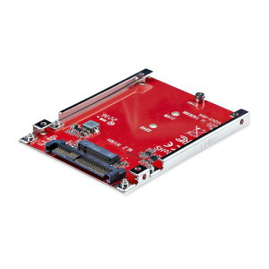 StarTech.com M.2 - U.3�ϊ��A�_�v�^�[/M.2 NVMe SSD�Ή�/PCIe M.2�h���C�u - 2.5�C���` U.3(SFF-TA-1001)�z�X�g�R���o�[�^�[/2.5�C���`SSD�t�H�[���t�@�N�^ �ϊ��J�[�h