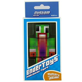 ENDERTOYS GREEN BIG MOUTH GUY 10CM プラトイ テレビゲーム アクションフィギュア 付属品付き