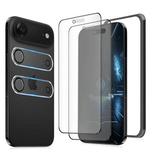 MINIKA�y�A���`�O���A�t�B�����ziPhoneAir�p�̕ی�t�B�������炳�炢Phone17Air�K���X�t�B�����A���`�O���A���˖h�~�A�C�t�H��Air�t�B�����T���T��iPhone17�G�A�[�p�K���X�ی�t�B����