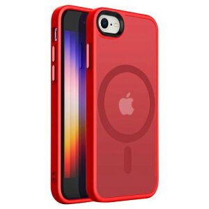 【米軍規格・Magsafe対応】GtsohoiPhoneSE3用ケース半透明マグネット搭載ワイヤレス充電耐衝撃耐久性全面保護黄ばみなしストラップホール付きイフォンiPhoneSE2・8・7用カバー4.7用カバー