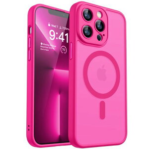 CANSHN IPHONE 13 PRO �p �P�[�X MAGSAFE�Ή� �J�������ӕی� ���C�����X�[�d �����ӂ��� 13 PRO �p �P�[�X �ϏՌ� �G�A�K�[�h�R�[�i�[ �����h�~ �w��h�~ �����O �}�O�l�b�g���� �������}�b�g�d�c