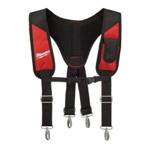 MILWAUKEE48-22-8145�p�b�h���胊�O�T�X�y���_�[�v����ƃc�[���ϋv��Adjustable_AcMILWAUKEE48-22-8145PaddedRigSuspenderProWorkToolDurable