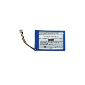 1800�~���A���y�A��3.7VLIP1708�����o�b�e��SonyPlayStation5PS5DualSenseCFI-ZCT1W���C�����X�R���g���[���p