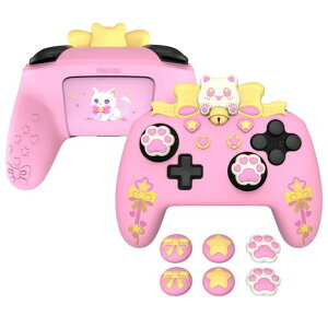PlayVitalSweetheartKitty�V���R���J�o�[SwitchPro�R���g���[���[�Ή��p?��������~�߃O���b�v�J�o�[�A�X�C�b�`�v���R���Ή��p�W���C�X�e�B�b�N�O���b�v��ی�V���R���P�[�X�y�s���N�z