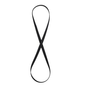 レコードプレーヤーベルト全2種類ターンテーブル用交換ベルト伸縮性蓄音機ベルトレコードプレーヤーパーツ交換用(1L10-200mm)