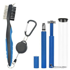 Aroidfulゴルフクリーニングセットゴルフクラブブラシアイアン溝削りウェッジ溝削りアイアンブラシゴルフクラブお手入れメンテナンス用品軽量携帯便利清潔用器具