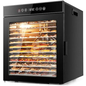 KWASYO �t�[�h�h���C���[ 12�i��e�� 900W�������H�i�����@ ��w�X�e�����X�� �h���C�t���[�c���[�J�[ 30°C�[90°C���߉\ 24���ԃ^�C�}�[�t�� �Ɩ�/�ƒ�p ���{����/���V�s�t��